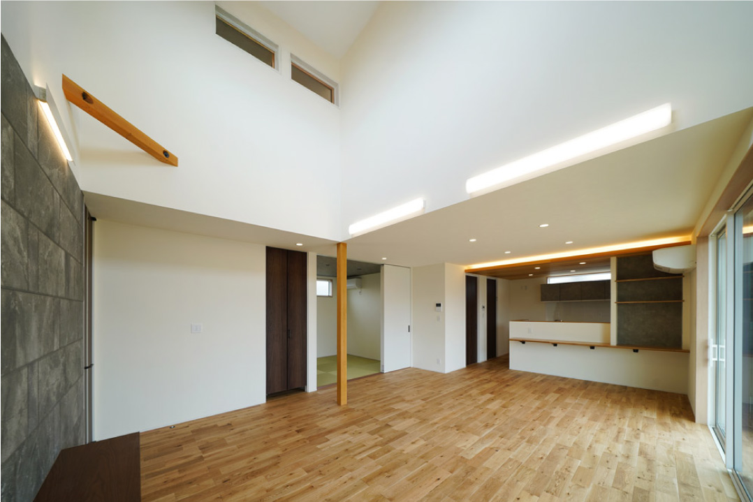 心地よい開放感と落ち着きが共存するNatural Modern Styleの家