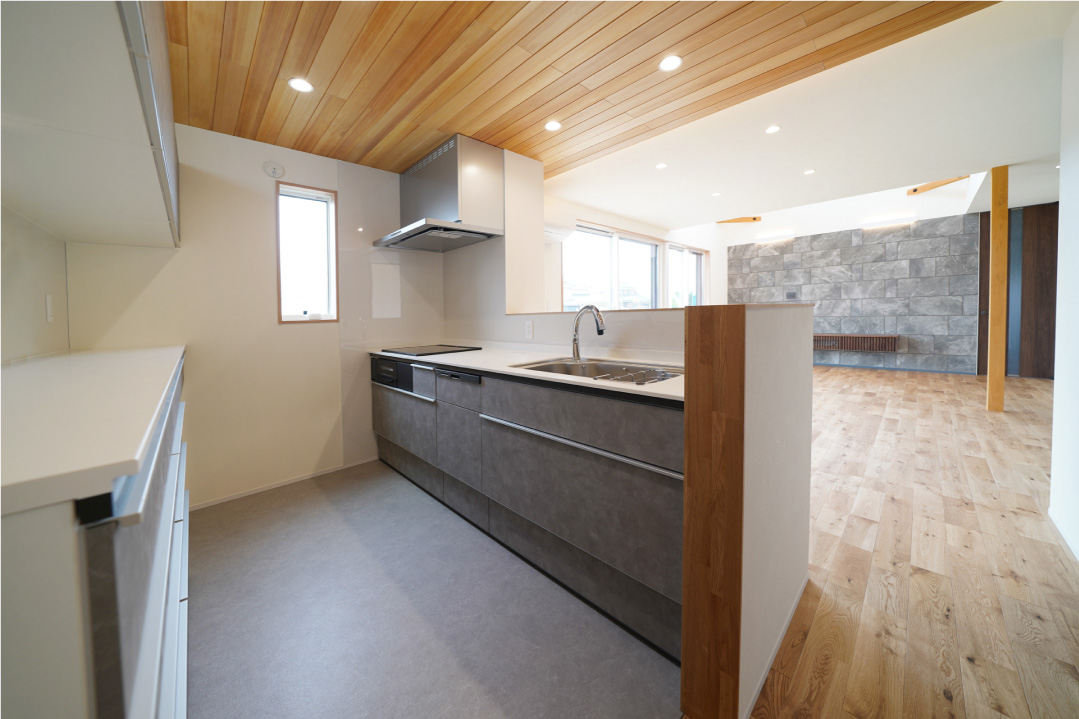 心地よい開放感と落ち着きが共存するNatural Modern Styleの家