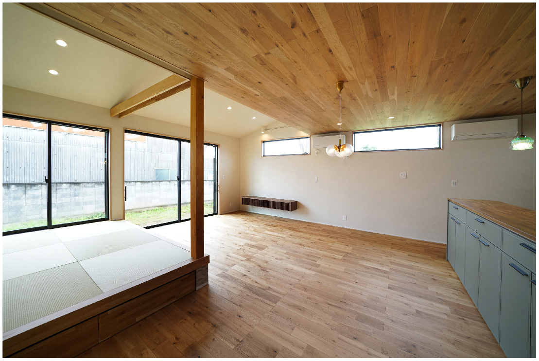 照明や壁紙などインテリアにこだわったNatural Modern Styleの家