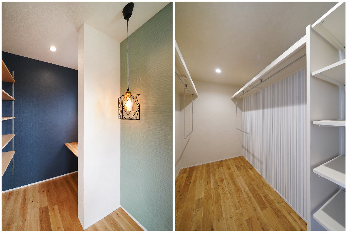 照明や壁紙などインテリアにこだわったNatural Modern Styleの家